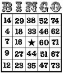 A free bingo card for you "fancy"