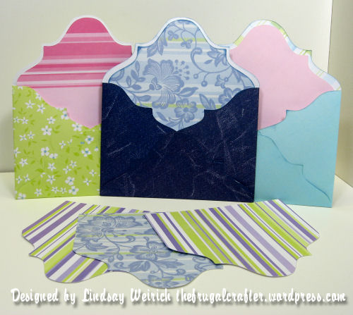 Make these envelopes in seconds with your cricut!