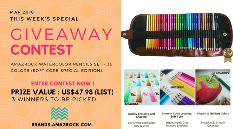Contest - Amazrock Watercolor Pencils (3 Winners) Mar 2018.jpg